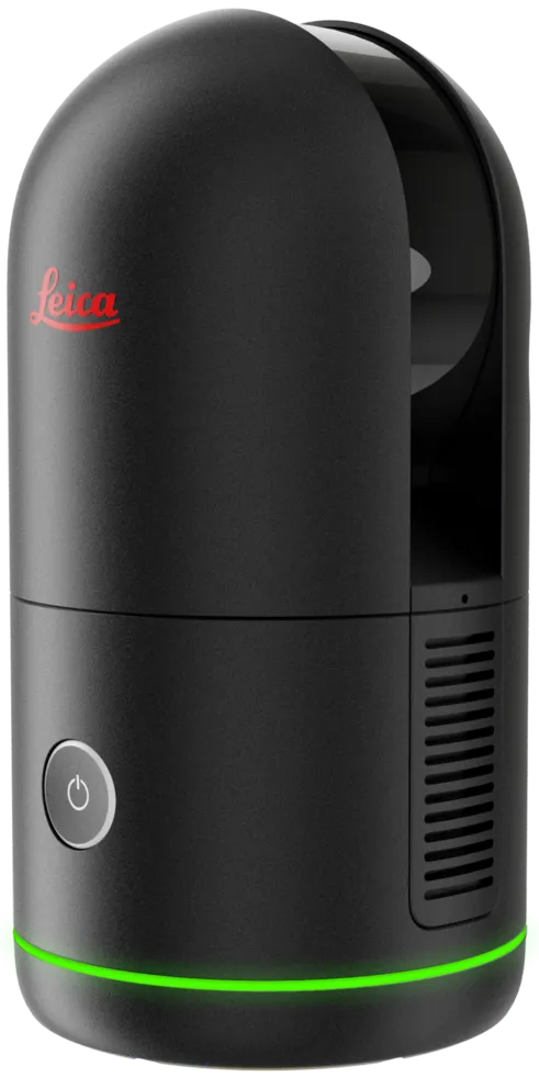 Leica BLK360 laser scanner used for interior as-built survey capture