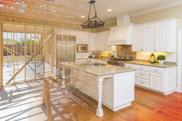 Remodel kitchen project. A built survey package