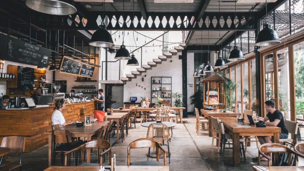 Restaurant floor plan - As-built drawing and drafting · Caldas Works
