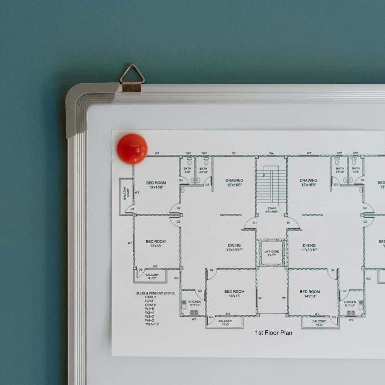 Property surveyor, floor plan - Caldas Works as-built surveys