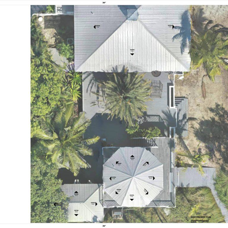 Roof plan - Caldas Works as-built