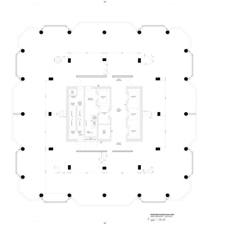 Boca Raton Resort Tower - Caldas Works as-built surveys