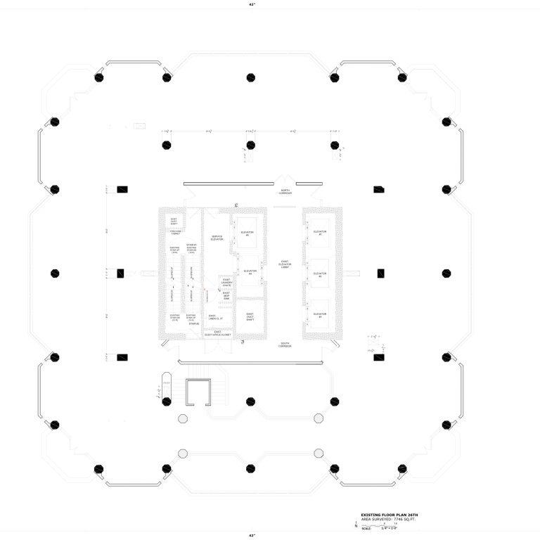 Boca Raton Resort Tower - Caldas Works as-built surveys