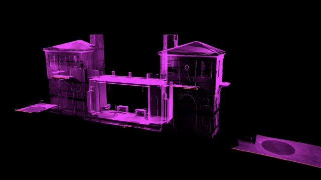 Precise building measurement services . BLK360 scan, LiDAR, point cloud technology & 2D CAD drawings - Caldas Works as-built surveys